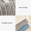 Waterproof Chenille Fabric Anti-scratch Pillow