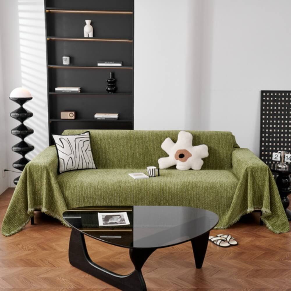 Soft Line Chenille All-Season Sofa Durable Protect