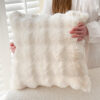 Ultra-Soft Faux Rabbit Fur Skin-Friendly Full Prot