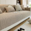 Solid Color Chenille Anti-scratch Herringbone Couc