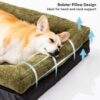 Spacious Cozy Durable Orthopedic Washable Dog & Ca
