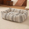 Striped Chenille Scratch-Resistant Breathable Neck
