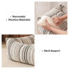 Striped Chenille Scratch-Resistant Breathable Neck