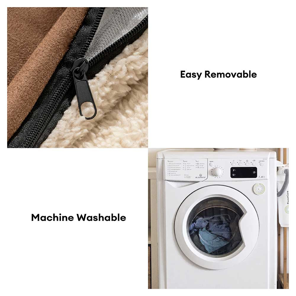 Stylish Expandable Ergonomic Calming Dog Bed - Tra