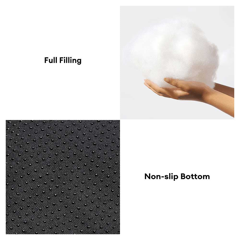 Stylish Expandable Ergonomic Calming Dog Bed - Tra