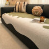 Stylish Irregular Contrast Chenille Scratch-Resist