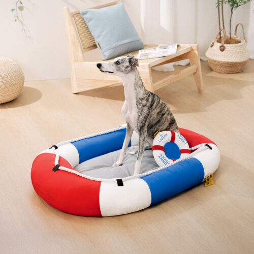 Summer Cooling Waterproof Boat-Shaped Pet Bed or P
