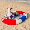 Summer Cooling Waterproof Boat-Shaped Pet Bed or P