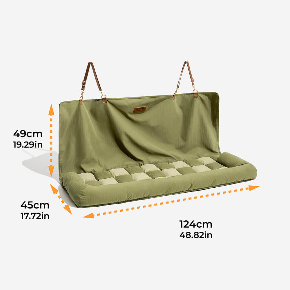 Travel Bolster Safety Back Seat Large Dog Car Seat