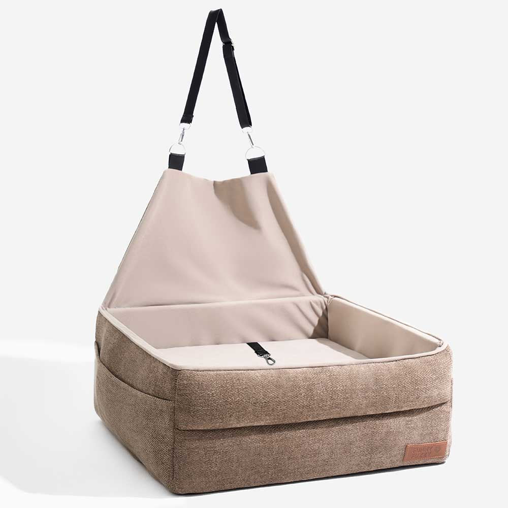 Travel Safety Seat Thickened Elevated Dog Car Seat