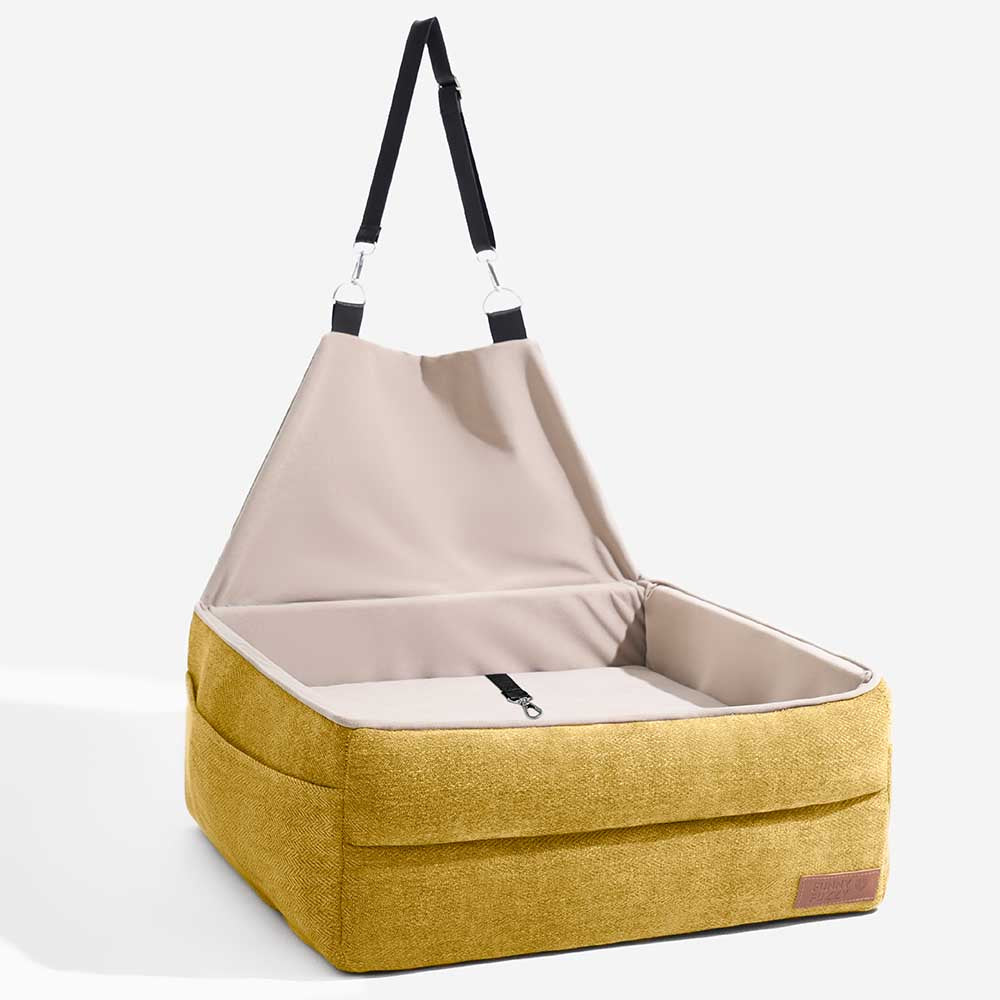 Travel Safety Seat Thickened Elevated Dog Car Seat