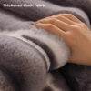 Trendy Beautiful Gradient Colour Stripe Plush Couc