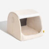 Trendy Striped House Orthopedic Dog Bed - Cozy Hid