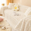 Ultra-Soft Faux Rabbit Fur Skin-Friendly Full Prot