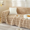 Ultra-Soft Faux Rabbit Fur Skin-Friendly Full Prot