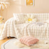 Ultra-Soft Faux Rabbit Fur Skin-Friendly Full Prot
