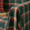 Vintage Christmas Style Plaid Blanket Full Wrap Co