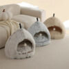 Warm Plush Cozy Hideaway Cat Cave Dog Bed