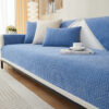 Wheat Ears Pattern Chenille Anti-Scratch Couch Cov
