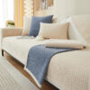Wheat Ears Pattern Chenille Anti-Scratch Couch Cov