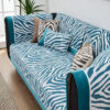 Wild Zebra Print Chenille Furniture Protector Couc