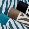 Wild Zebra Print Chenille Furniture Protector Couc