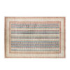 Vintage Blue & Cream Pet-Friendly Area Rug - Timel