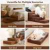 Waterproof Washable PU Leather Modular Multi-Level