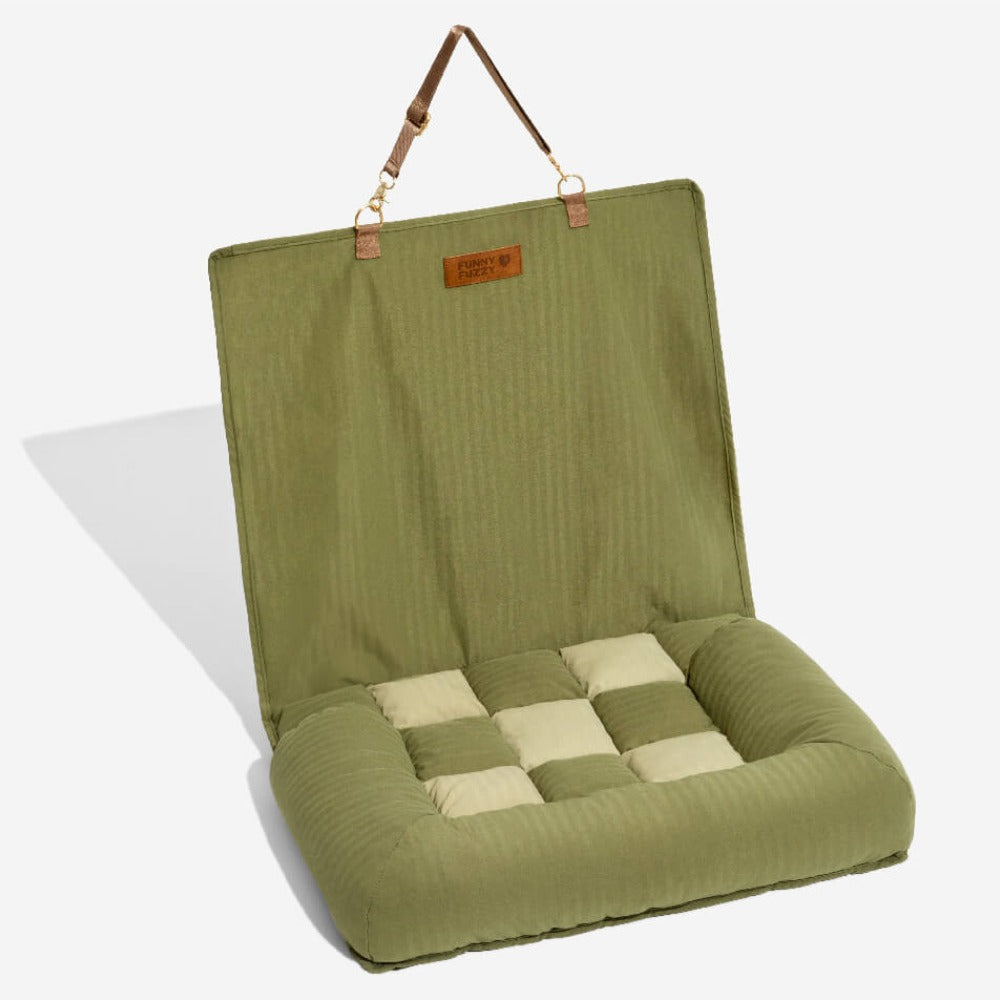 Travel Bolster Safety Back Seat Large Dog Car Seat