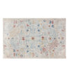 Vintage Blue & Cream Pet-Friendly Area Rug - Timel