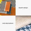 Classic Houndstooth Print Chenille Non-slip Couch 