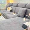 Colourful Fleece Sofa Cover Furniture Protector Co