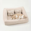 Comfort Orthopedic Support Dog Sofa Bed with Pillo