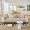 Cream Colour Berber Fleece Anti-Scratch Couch Cove