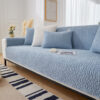 Cream Colour Berber Fleece Anti-Scratch Couch Cove