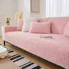 Cream Colour Berber Fleece Anti-Scratch Couch Cove