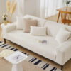 Cream Colour Berber Fleece Anti-Scratch Couch Cove