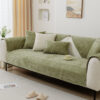 Delicate Waffle Chenille Fabric Furniture Protecto
