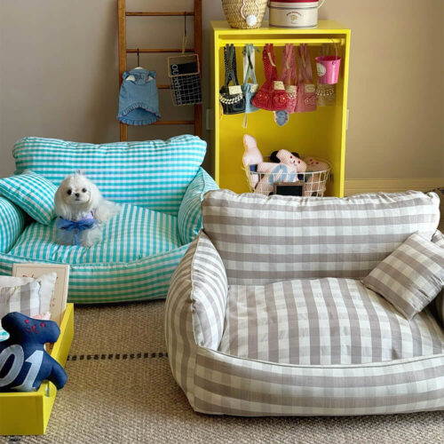 Good Things Linen Breathable Comfort Pet Sofa Bed 