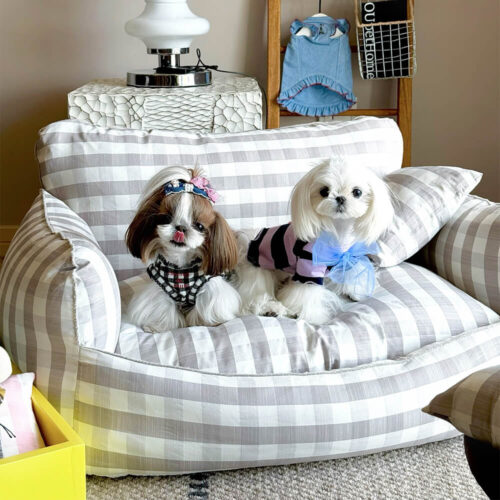 Good Things Linen Breathable Comfort Pet Sofa Bed 