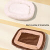 Large Warm Deep Sleeping Bed Dog Bed