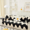 Milk Velvet Sofa Cover Furniture Non-slip Protecti