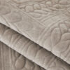 Warm Crystal Velvet Wheat Embroidery Non-Slip Couc