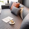 Water-resistant Leathaire Fabric Sofa Cover Furnit