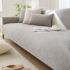 Wood Grain Texture Soft Chenille Anti-scratch Couc