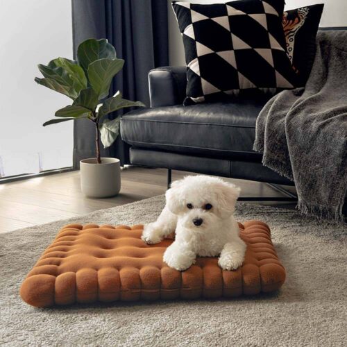 Alternative view of Biscuit Quilted Dog Bed
