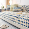 Houndstooth Plush Mat Furniture Protection Anti-Sl