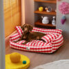 Good Things Linen Breathable Comfort Pet Sofa Bed 