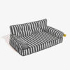 Stripe Waterproof Foldable Large Dog Sofa Bed - Su
