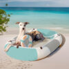 Summer Cooling Waterproof Boat-Shaped Pet Bed or P